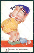 Mabel Lucie Attwell Valentine serie 2036 cartolina vintage postcard TC0286 – fronte