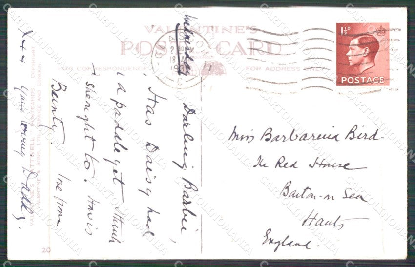 Mabel Lucie Attwell Valentine serie 2036 cartolina vintage postcard TC0286 – retro