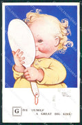 Mabel Lucie Attwell Valentine serie 3099 cartolina vintage postcard TC0291 – fronte