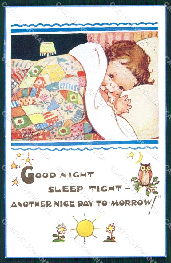 Mabel Lucie Attwell Valentine serie 5317 cartolina vintage postcard TC0304 – fronte