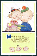 Mabel Lucie Attwell Valentine serie 1662 cartolina vintage postcard TC0313 – fronte