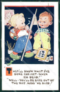 Mabel Lucie Attwell Valentine serie 5329 cartolina vintage postcard TC0315 – fronte