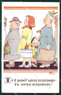 Mabel Lucie Attwell Valentine serie 1322 cartolina vintage postcard TC0320 – fronte