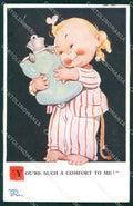 Mabel Lucie Attwell Valentine serie 2737 cartolina vintage postcard TC0327 – fronte