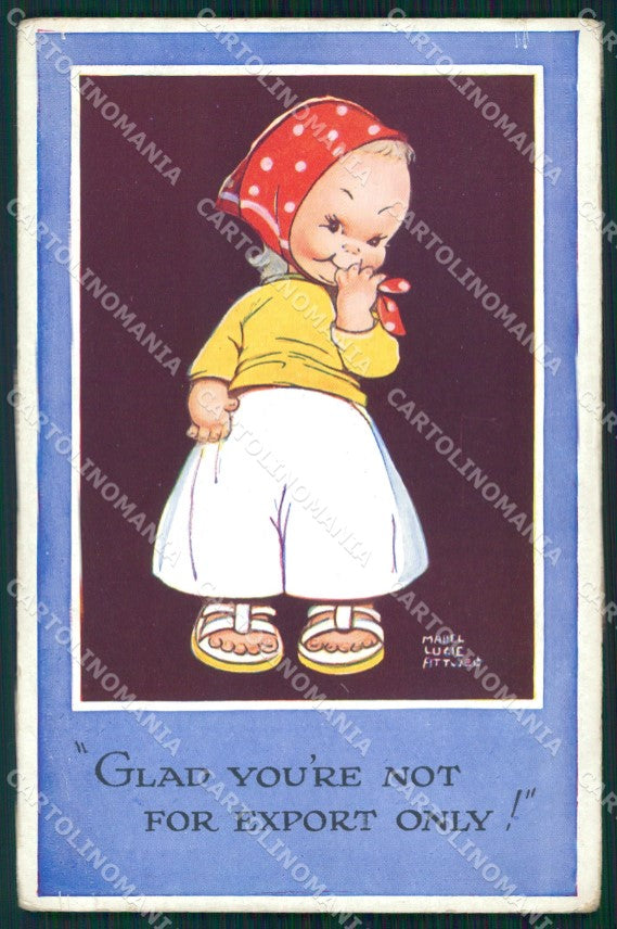 Mabel Lucie Attwell Valentine serie 993 cartolina vintage postcard TC0331 – fronte