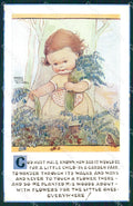 Mabel Lucie Attwell Valentine serie 5058 ABRASA cartolina postcard TC0373 – fronte