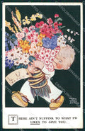 Mabel Lucie Attwell Valentine serie 2924 cartolina vintage postcard TC0376 – fronte