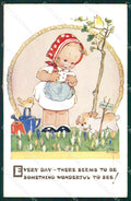Mabel Lucie Attwell serie 1662 PIEGHINE SLIGHT CREASES cartolina postcard TC0380 – fronte