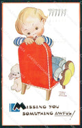 Mabel Lucie Attwell Valentine serie 5509 cartolina vintage postcard TC0385 – fronte