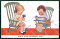 Mabel Lucie Attwell Valentine serie 2246 cartolina vintage postcard TC0386 – fronte