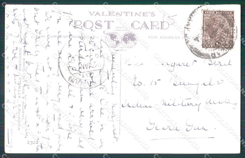 Mabel Lucie Attwell Valentine serie 2302 cartolina vintage postcard TC0395 – retro