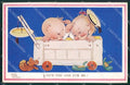 Mabel Lucie Attwell Valentine serie 4185 cartolina vintage postcard TC0400 – fronte