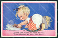Mabel Lucie Attwell Valentine serie 754 cartolina vintage postcard TC0405 – fronte