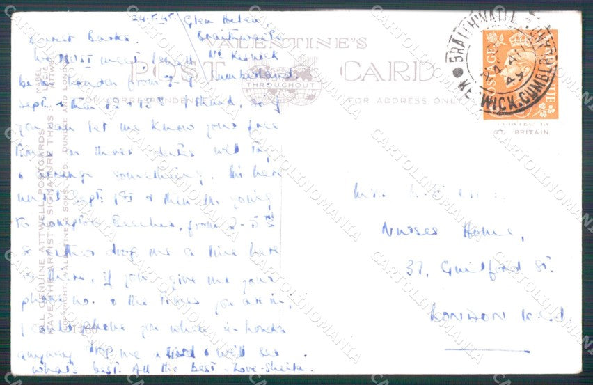 Mabel Lucie Attwell serie 1160 STRAPPINO LITTLE TEAR cartolina postcard TC0411 – retro