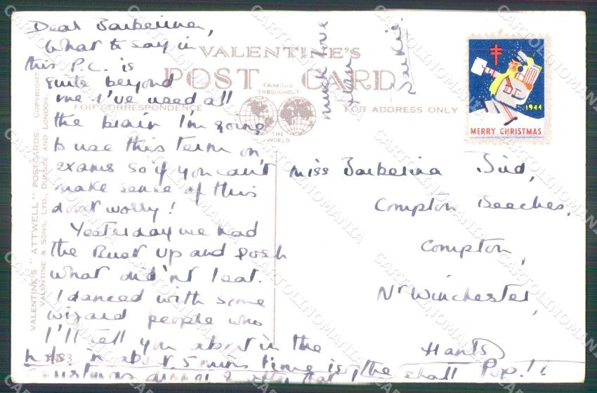 Mabel Lucie Attwell Valentine serie 2423 cartolina vintage postcard TC0418 – retro