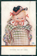 Mabel Lucie Attwell Valentine serie 1351 cartolina vintage postcard TC0429 – fronte