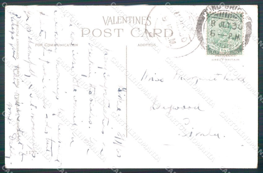 Mabel Lucie Attwell serie 1177 PIEGHINE SLIGHT CREASES cartolina postcard TC0430 – retro