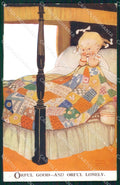 Mabel Lucie Attwell Valentine serie 2406 cartolina vintage postcard TC0447 – fronte