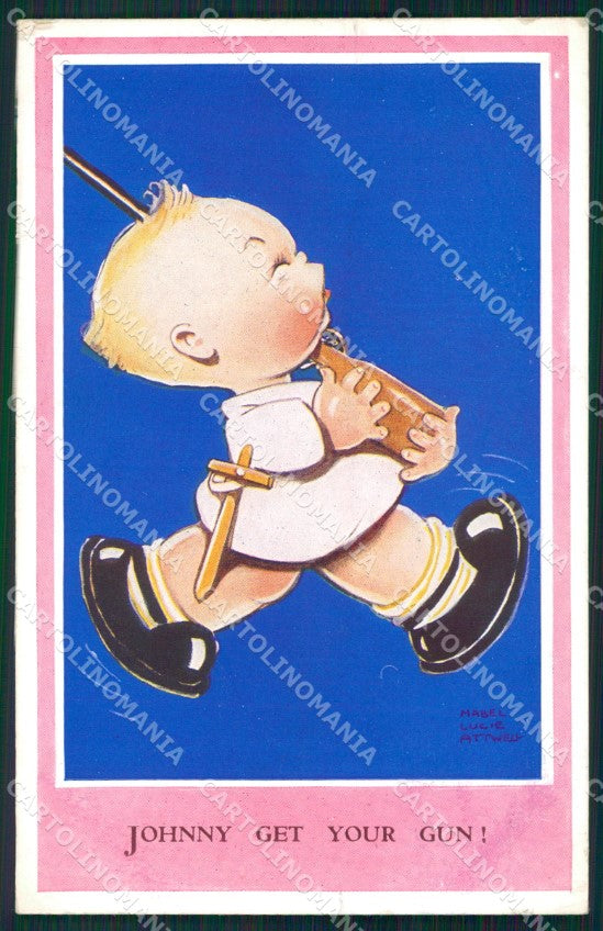 Mabel Lucie Attwell Valentine serie 4748 cartolina vintage postcard TC0460 – fronte