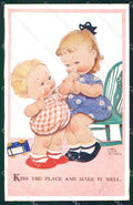 Mabel Lucie Attwell Valentine serie 3788 cartolina vintage postcard TC0462 – fronte