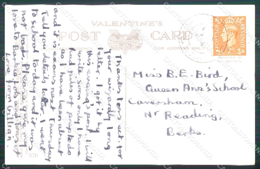 Mabel Lucie Attwell Valentine serie 570 cartolina vintage postcard TC0478 – retro