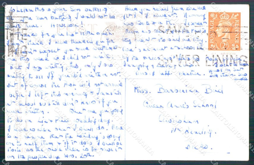 Mabel Lucie Attwell Valentine serie 4585 cartolina vintage postcard TC0491 – retro