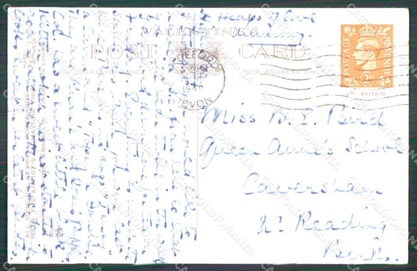 Mabel Lucie Attwell Valentine serie 879 cartolina vintage postcard TC0497 – retro