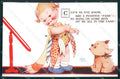 Mabel Lucie Attwell Valentine serie 1705 cartolina vintage postcard TC0501 – fronte