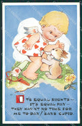 Mabel Lucie Attwell Valentine serie 5322 cartolina vintage postcard TC0505 – fronte