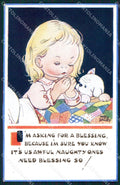Mabel Lucie Attwell Valentine serie 5501 cartolina vintage postcard TC0511 – fronte