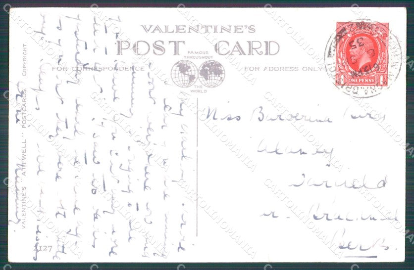 Mabel Lucie Attwell serie 2127 PIEGATA CREASED cartolina postcard TC0558 – retro