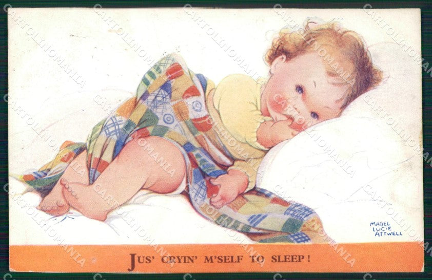 Mabel Lucie Attwell Valentine serie 2037 FORO HOLE cartolina postcard TC0559 – fronte