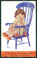 Mabel Lucie Attwell serie 2136 PIEGHINA SLIGHT CREASE cartolina postcard TC0562 – fronte