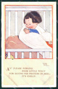 Mabel Lucie Attwell serie 3863 PIEGHINE SLIGHT CREASES cartolina postcard TC0569 – fronte