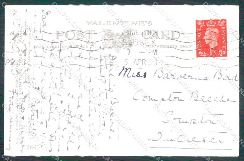 Mabel Lucie Attwell serie 3860 PIEGHINA SLIGHT CREASE cartolina postcard TC0571 – retro