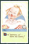 Mabel Lucie Attwell serie 1659 PIEGHINE SLIGHT CREASES cartolina postcard TC0590 – fronte