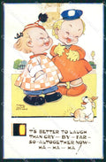 Mabel Lucie Attwell Valentine serie 5326 ABRASA cartolina postcard TC0602 – fronte