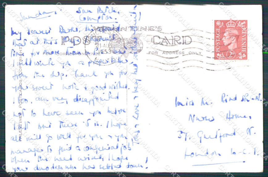 Mabel Lucie Attwell PIEGHINE SLIGHT CREASES cartolina postcard TC0610 – retro