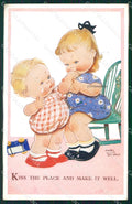 Mabel Lucie Attwell serie 3788 PIEGHINE SLIGHT CREASES cartolina postcard TC0620 – fronte