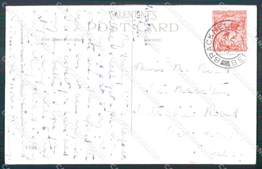 Mabel Lucie Attwell 1594 PIEGHINE SLIGHT CREASES cartolina postcard TC0624 – retro