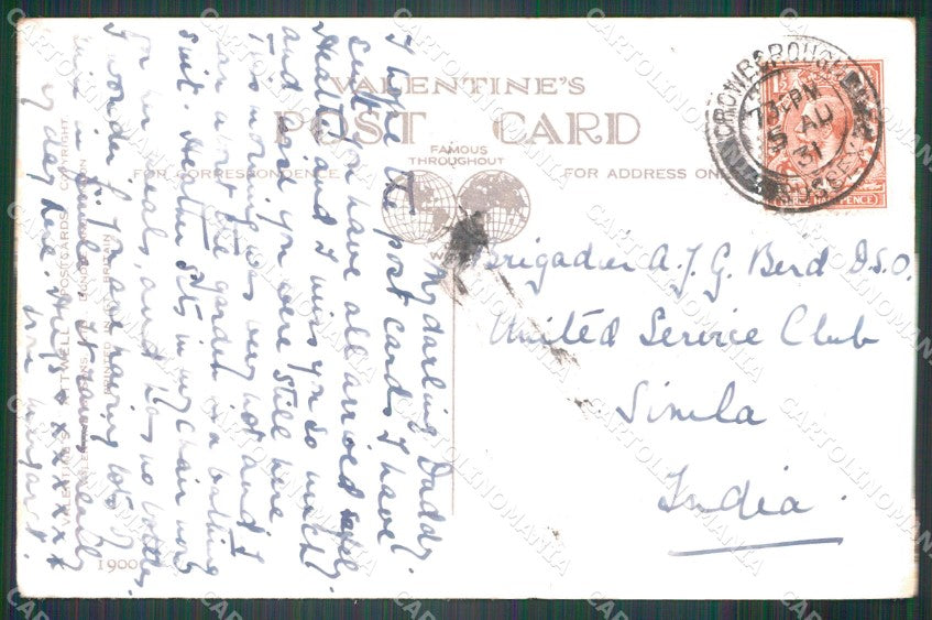 Mabel Lucie Attwell serie 1900 PIEGHINE PIEGHINA SLIGHT CREASES postcard TC0631 – retro