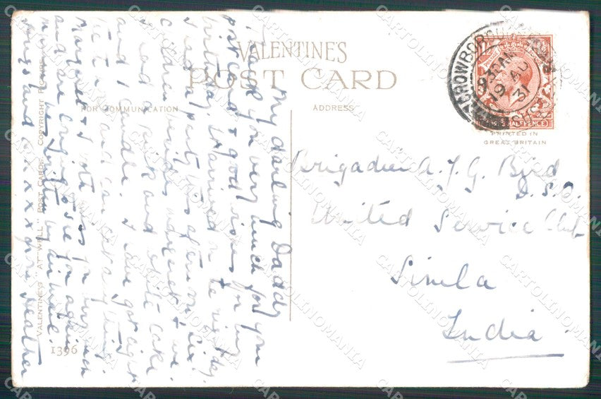 Mabel Lucie Attwell serie 1396 PIEGHINE SLIGHT CREASES cartolina postcard TC0643 – retro