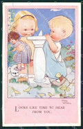 Mabel Lucie Attwell serie 4426 PIEGHINE SLIGHT CREASES cartolina postcard TC0655 – fronte