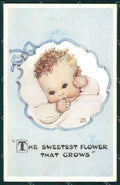 Mabel Lucie Attwell serie 1320 PIEGHINE SLIGHT CREASES cartolina postcard TC0656 – fronte