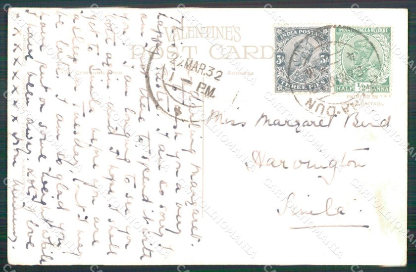 Mabel Lucie Attwell Valentine serie 1765 PIEGA CREASE cartolina postcard TC0664 – retro