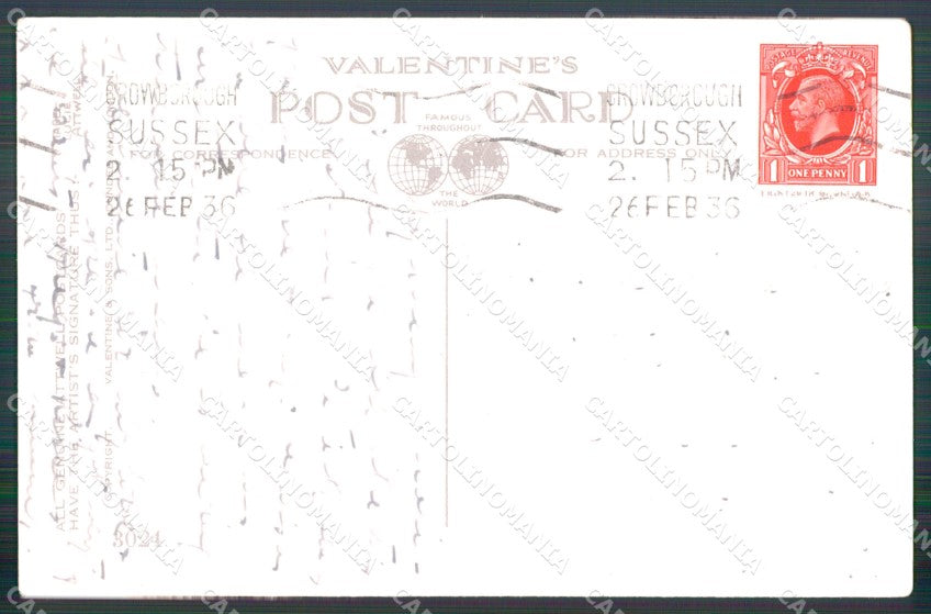 Mabel Attwell 3024 PIEGHINE SLIGHT CREASES STRAPPINO LITTLE TEAR postcard TC0669 – retro
