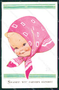 Mabel Lucie Attwell Valentine serie 4239 PIEGHINA SLIGHT CREASE postcard TC0671 – fronte