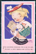 Mabel Lucie Attwell serie 507 PIEGHINE SLIGHT CREASES cartolina postcard TC0676 – fronte