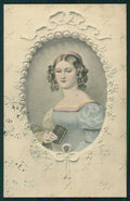 Artist Signed Viennoise Lady serie 15232 cartolina TC0713 – fronte