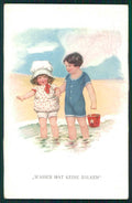 Artist Signed Children Sea serie 10650-4 cartolina TC0718 – fronte